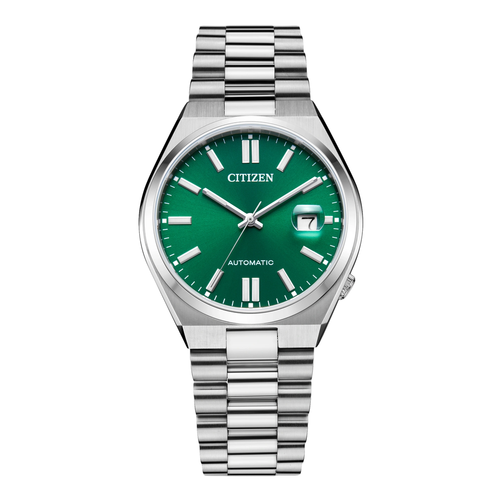 Citizen Tsuyosa Automatique Verte NJ0150-81X – vue de face